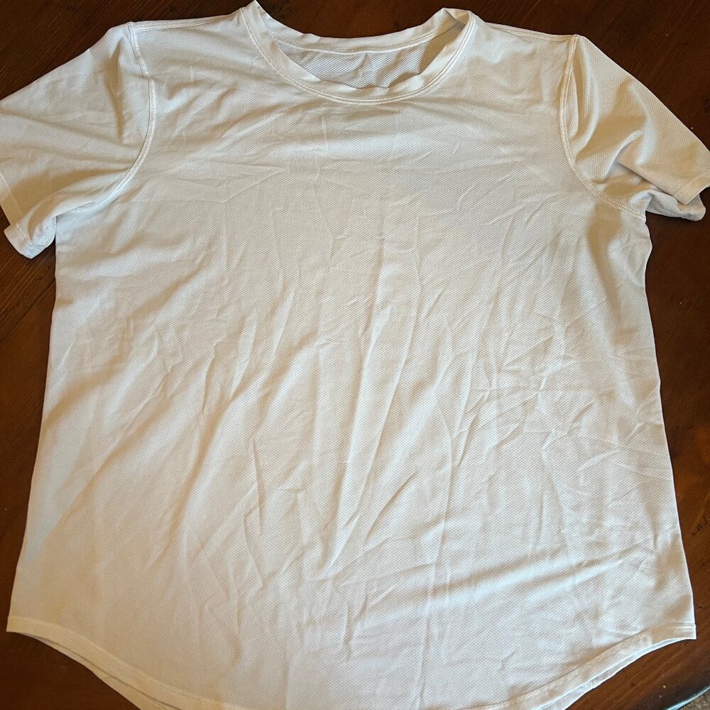 White LuLu Lemon technical top